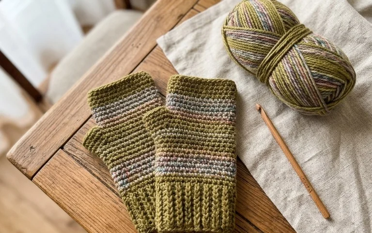 20 Fingerlose Handschuhe häkeln: Kostenlose Anleitungen