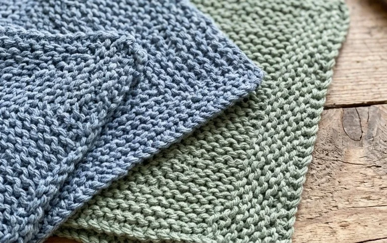 DIY Spültücher stricken – 3 einfache Muster