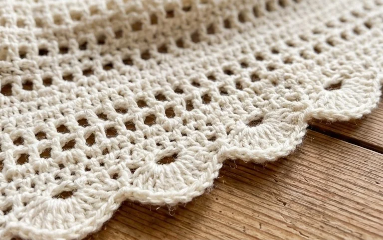 Easy Scallop Wrap for Any Season! - Free Pattern + Video | For The Frills